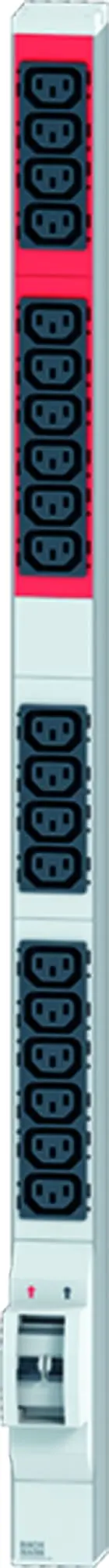 Produktfoto 1 von ALU 1HE 20xC13 1ph 2xLS C16A Strom 3 CEE 32A