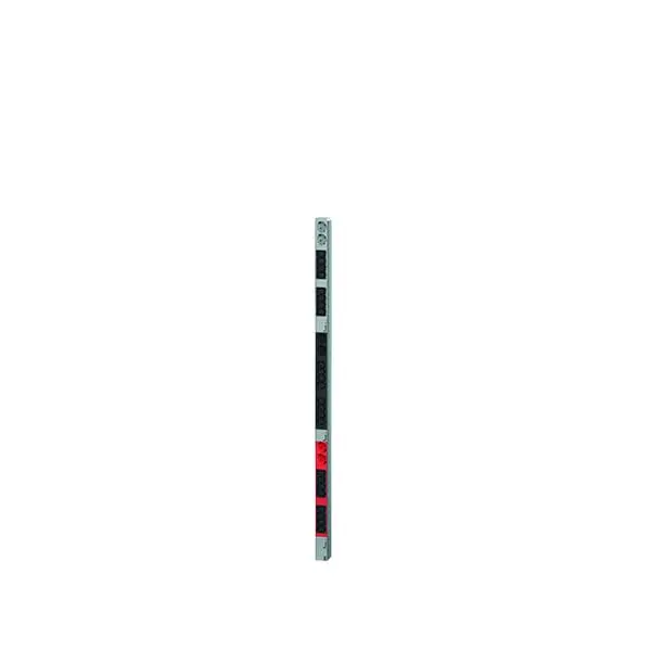 Produktfoto 1 von ALU 1HE 24xC13 6xSchuko Strom 3m CEE Stecker