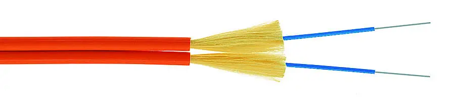 Produktfoto 1 von LWL-Duplexkabel I-K(ZN) 2E9/125, 6x3 mm, gelb