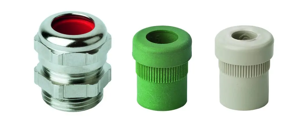 Produktfoto 1 von UNI Dicht Kabelverschraubung M20 Messing 5-8mm L6mm IP68 -40-130°C