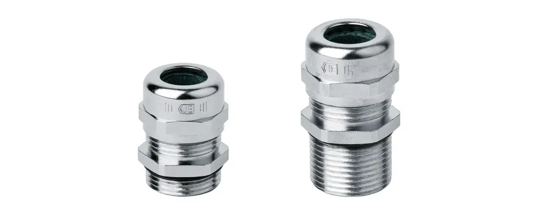 Produktfoto 1 von PERFECT Kabelverschraubung, Pg, Messing CuZn39Pb3, galv. Vernickelt