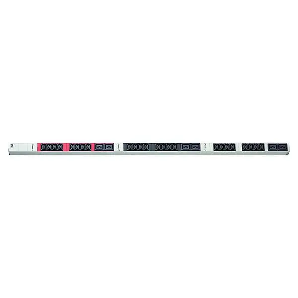 Produktfoto 1 von ALU 1HE 24xC13 6xC19 3m CEE 16A