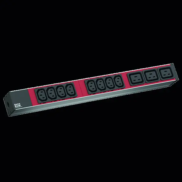 Produktfoto 1 von 19Z 1HE USV Steckdosenleiste 8x IEC320 C13 3x IEC320 C19 C20 Stecker