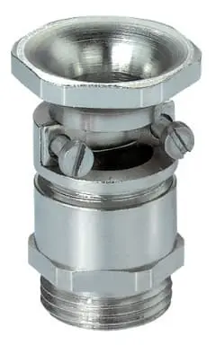 Produktfoto 1 von FAVORIT Kabelverschraubung M32 Messing 17-27mm L8mm IP54 m.Biegeschutz