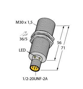 Produktfoto 1 von Induktiver Sensor uprox