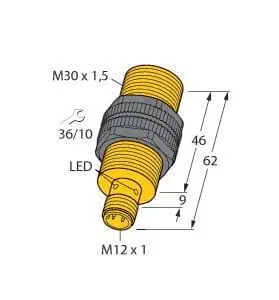 Produktfoto 1 von Induktiver Sensor uprox