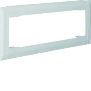 Produktfoto 1 von Blende Automateneinbaueinheit 3-fach halogenfrei Oberteil 100mm lichtgrau