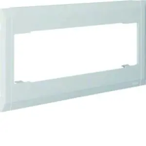 Produktfoto 1 von Blende Automateneinbaueinheit 3-fach halogenfrei Oberteil 120mm lichtgrau