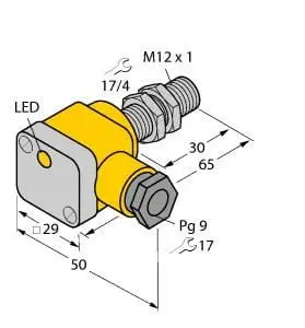 Produktfoto 1 von Induktiver Sensor KEMA 02 ATEX 1090X