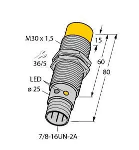Produktfoto 1 von Induktiver Sensor uprox