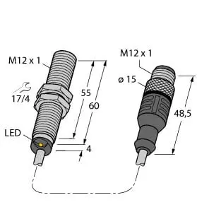 Produktfoto 1 von Induktiver Sensor uprox+