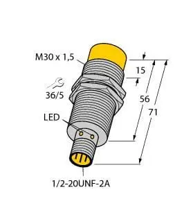 Produktfoto 1 von Induktiver Sensor uprox
