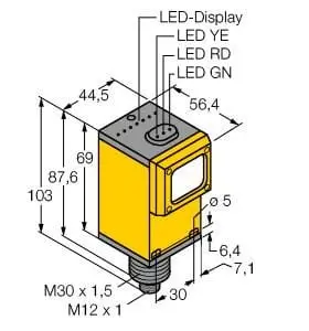Produktfoto 1 von Optoelektronischer Sensor Einweglichtschranke (Empfänger)