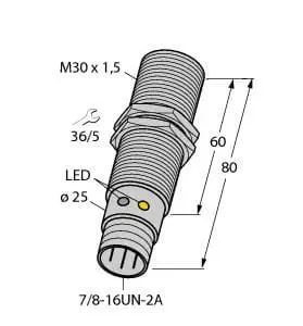 Produktfoto 1 von Induktiver Sensor uprox