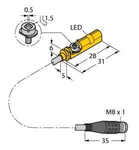 Produktfoto 1 von Magnetischer Näherungsschalter