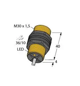 Produktfoto 1 von Induktiver Sensor KEMA 02 ATEX 1090X