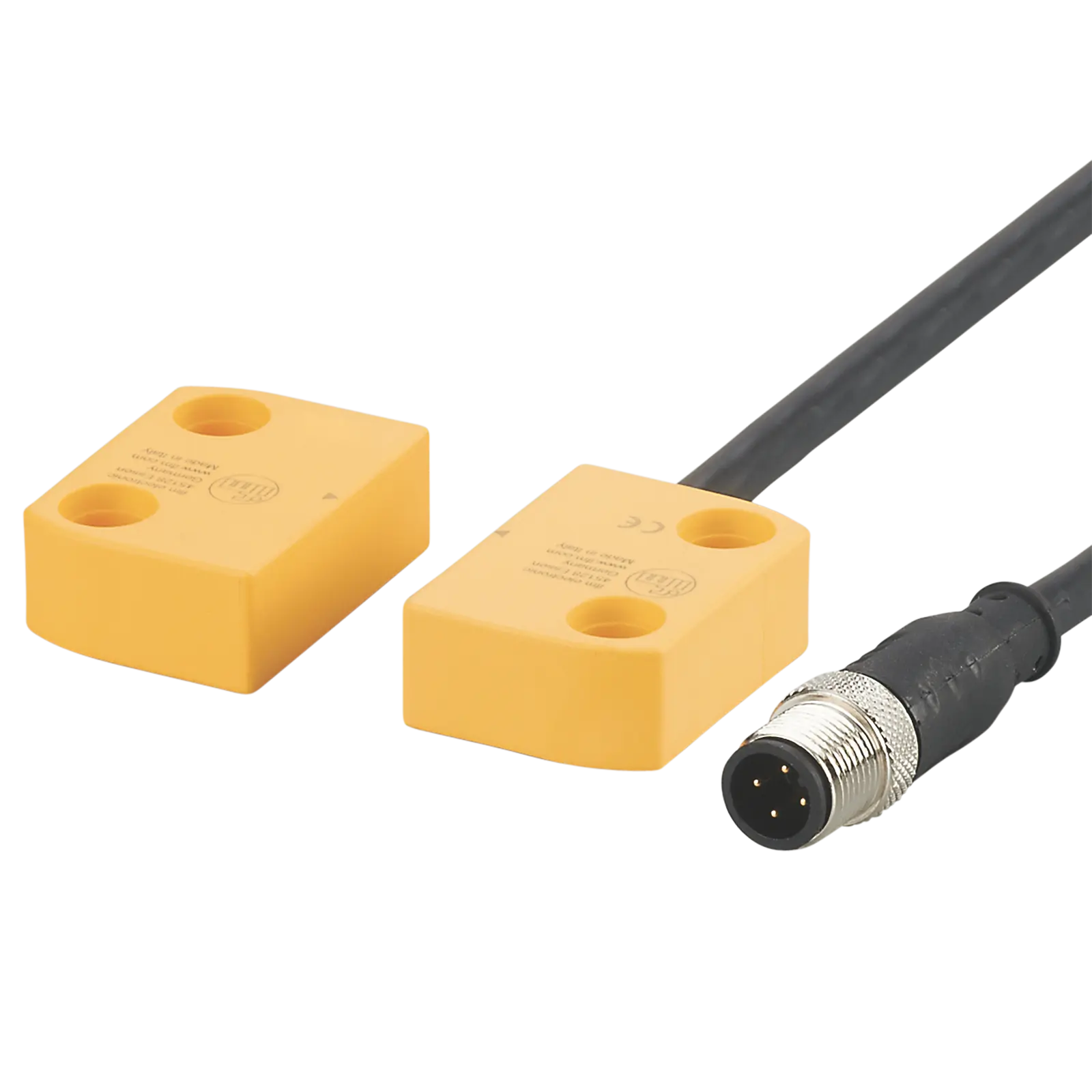 Produktfoto 1 von Sensor mag.codiert 36x13x26 Sn=5mm n.bündig 2S DC 0,1m PVC M12 3L 150Hz