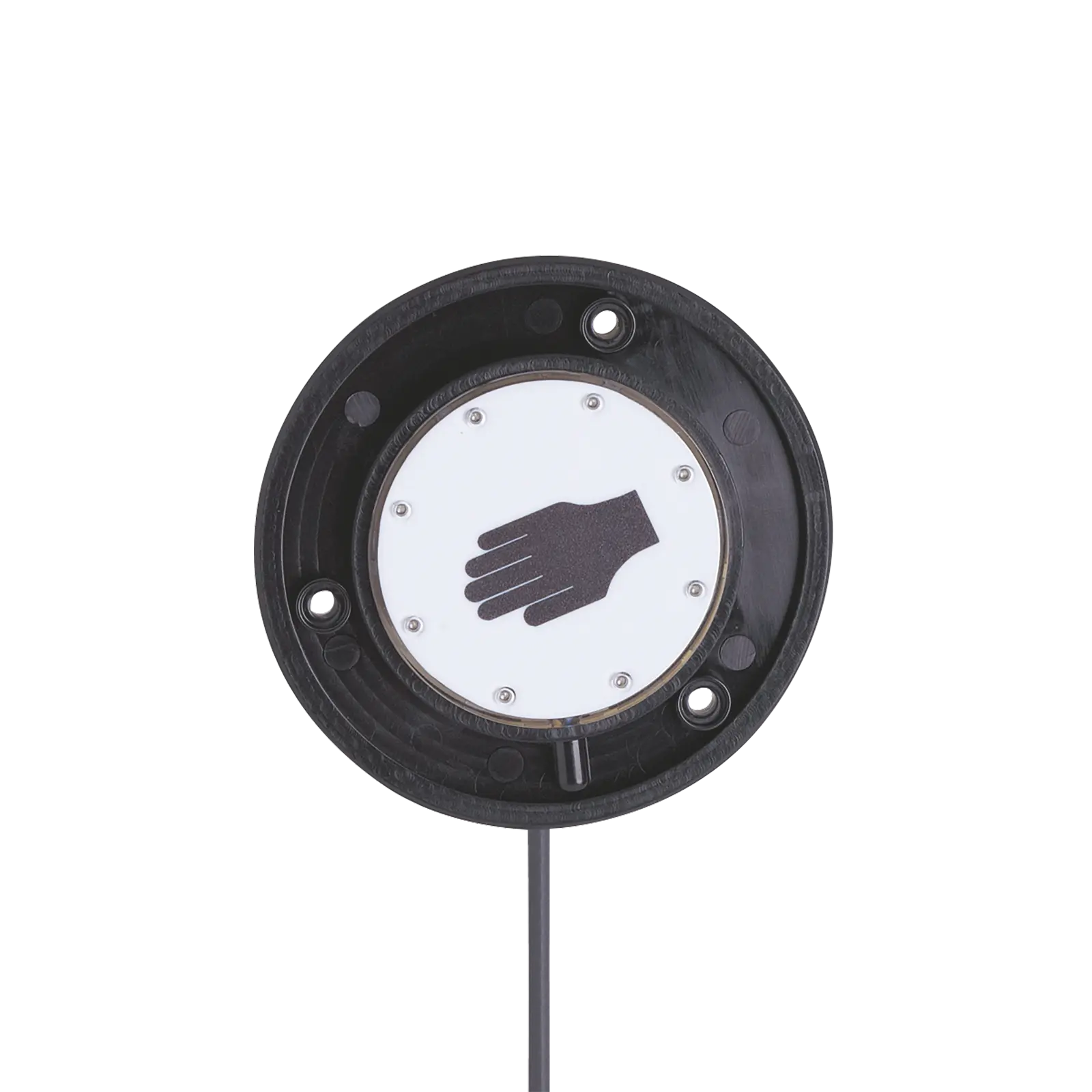 Produktfoto 1 von Kap.Handsensor D=96,9 L=11mm S DC PNP 2m PUR IP65/67/69K 3L