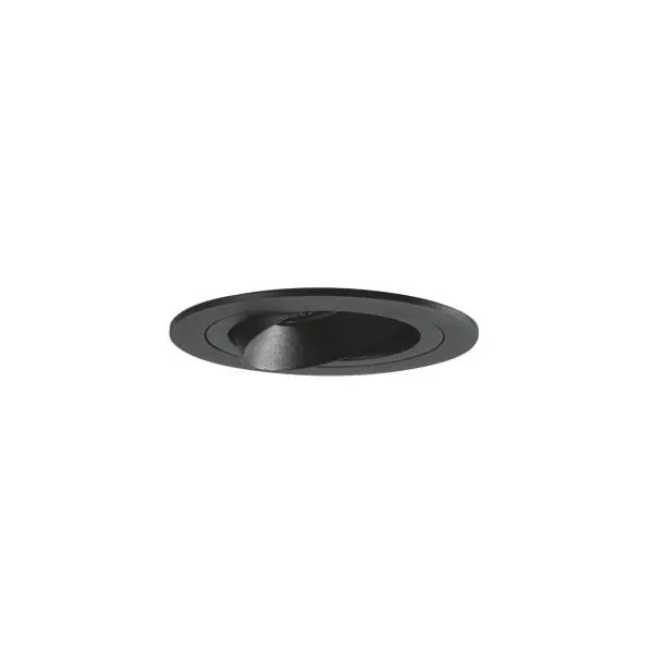 Produktfoto 1 von Einbaumodul rund, strukturschwarz, Durc