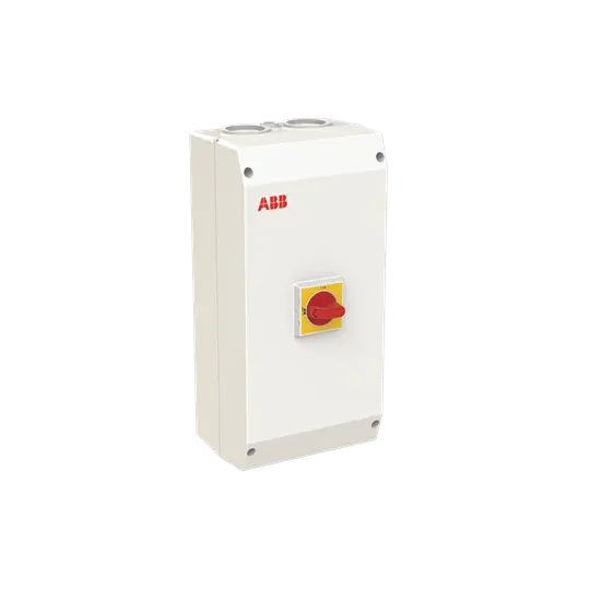 Produktfoto 1 von EMV-Sicherheitsschalter 3-polig 37 kW 400V m. rot-gelbem Griff