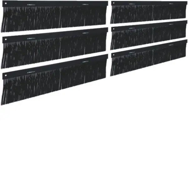 Produktfoto 1 von Bodenblech mit Bürste 850x600mm (BxT)