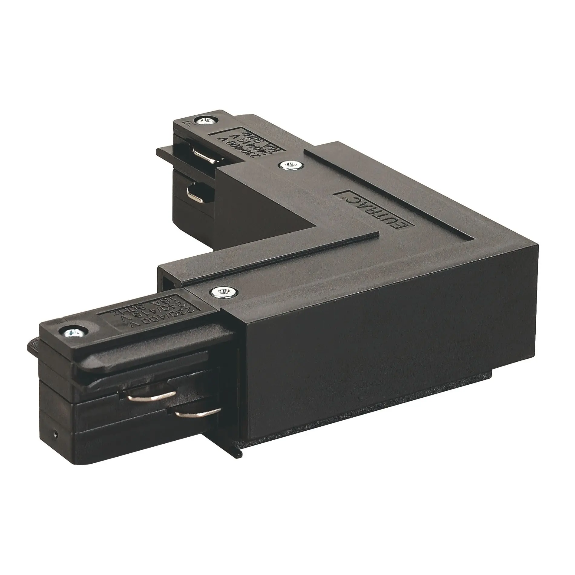Produktfoto 1 von EUTRAC L-Verbinder Erde innen schwarz