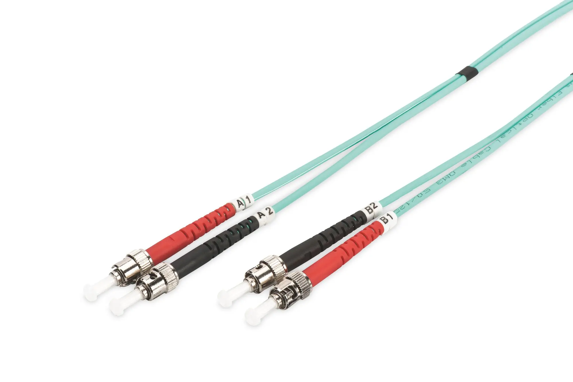 Produktfoto 1 von LWL Multimode OM 3 Patchkabel ST/ST Multimode 50/125M Duplex Länge: 10m