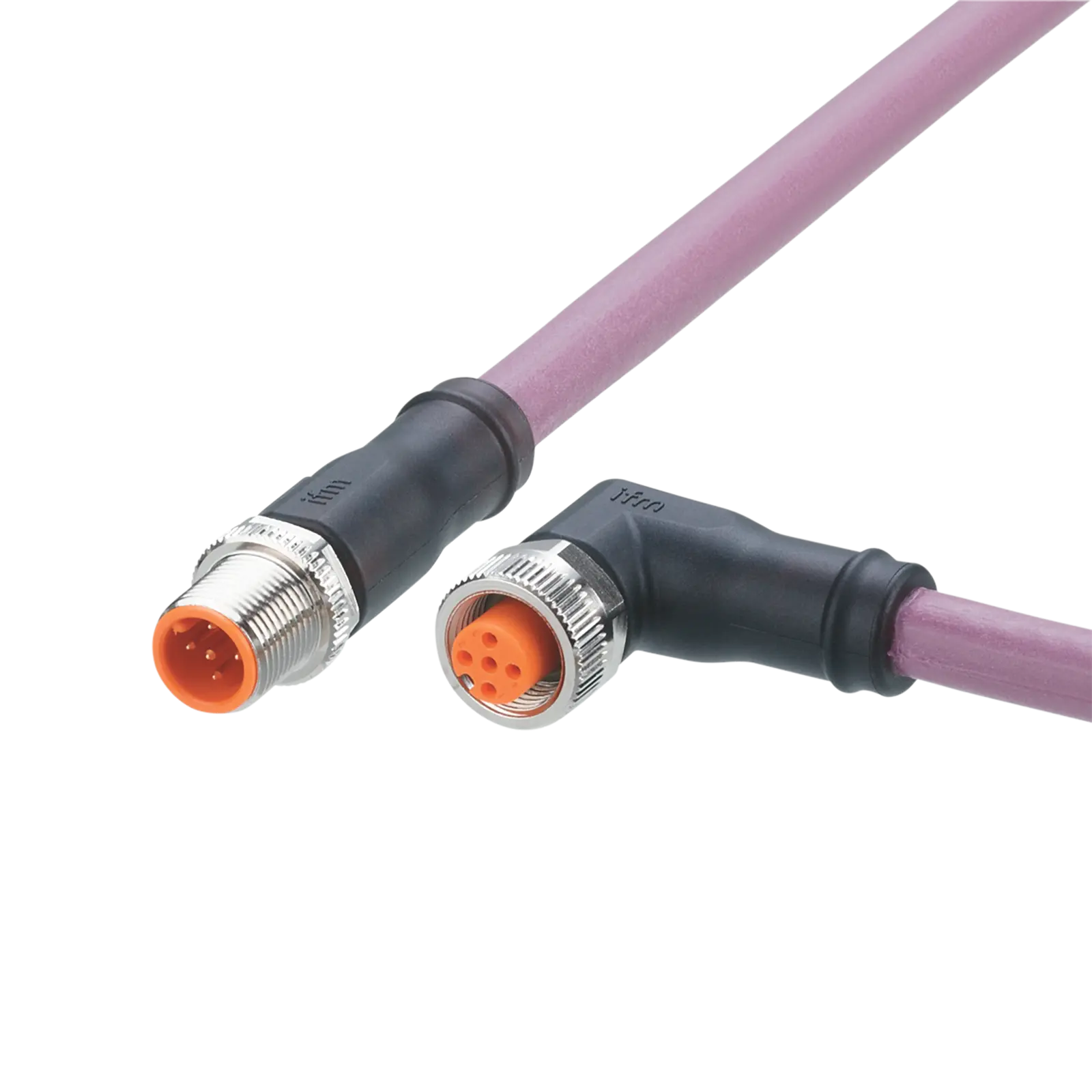 Produktfoto 1 von Verbindungskabel 2m PUR IP67-69K hfr
