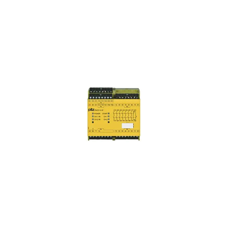 Produktfoto 1 von PNOZ X11P 230-240VAC 24VDC 7n/o 1n/c 2so Sicherheitsschaltgerät