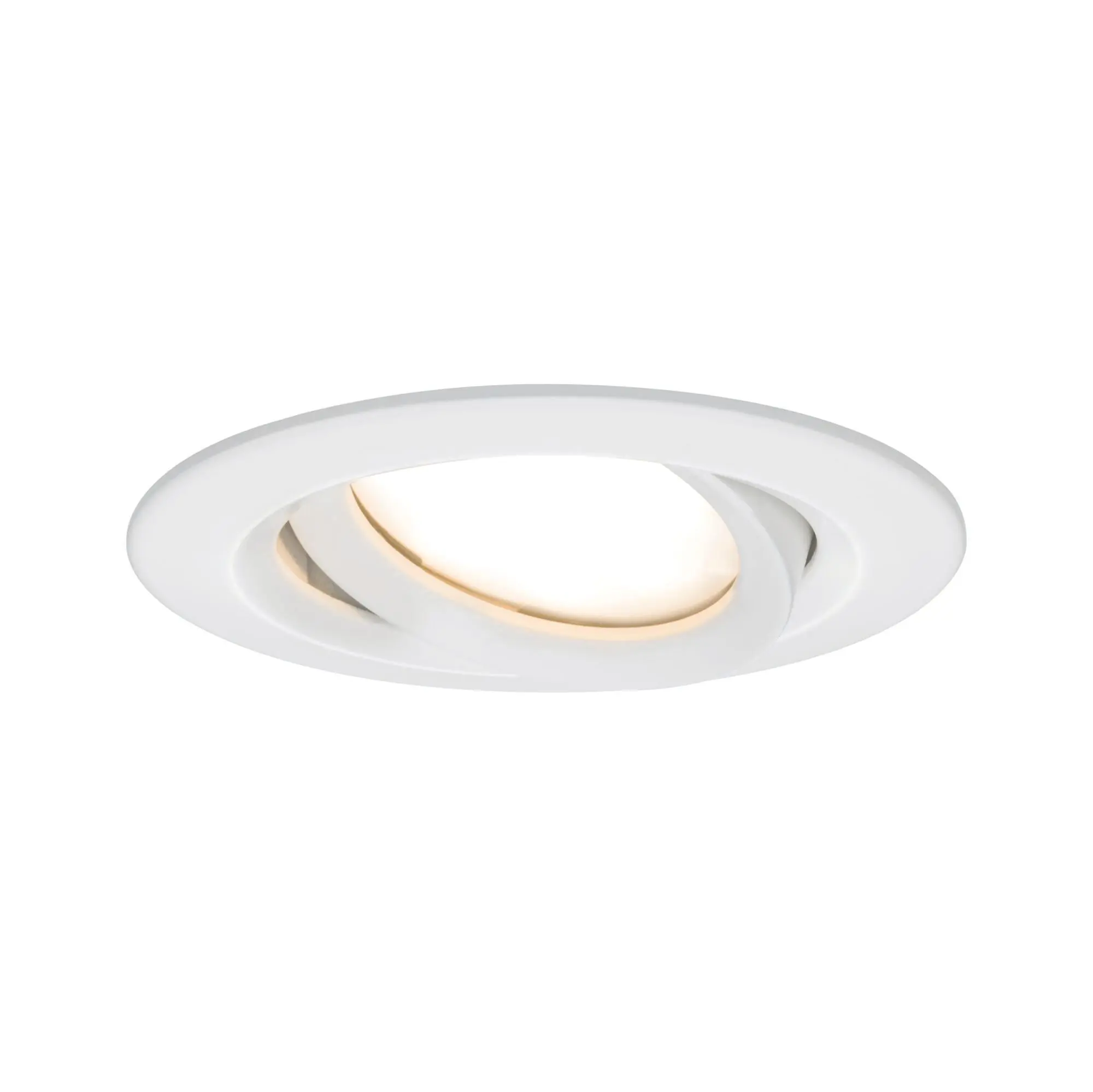 Produktfoto 1 von Einbauleuchte LED Nova Plus rund 1x6,8W Weiß matt