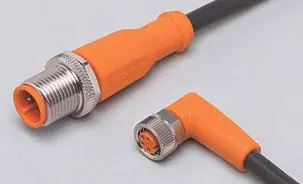Produktfoto 1 von Verbindungskabel <50VAC 5m PUR Gehäuse TPU orange FKM IP65/67-69K