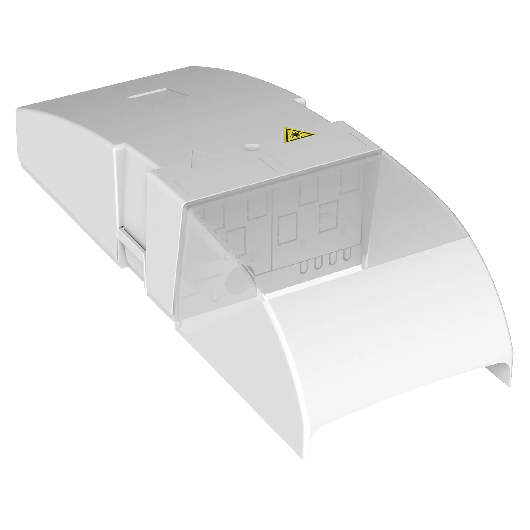Produktfoto 1 von Connectivity Hausübergabepunkt HÜP 2 Fasern 1 LC/APC DX spleißfertig