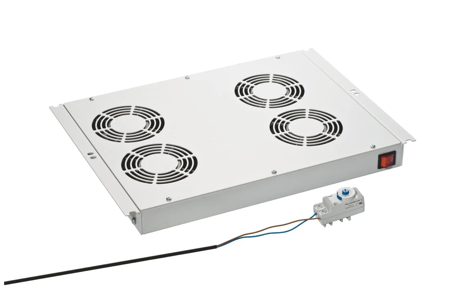Produktfoto 1 von Einbaulüfter m.4 Lüftern f.Netzwerk- u.Serverschränke