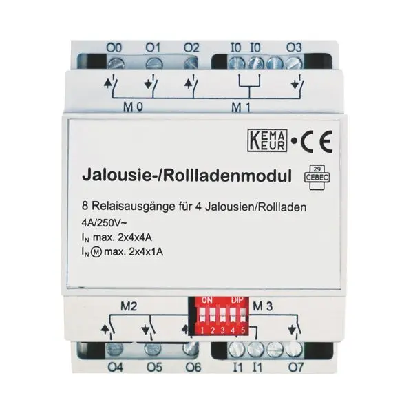 Produktfoto 1 von Ausgangs-Erweiterungsmodul 4 für max. 4 Motoren max. 2 Module in einer Anlage