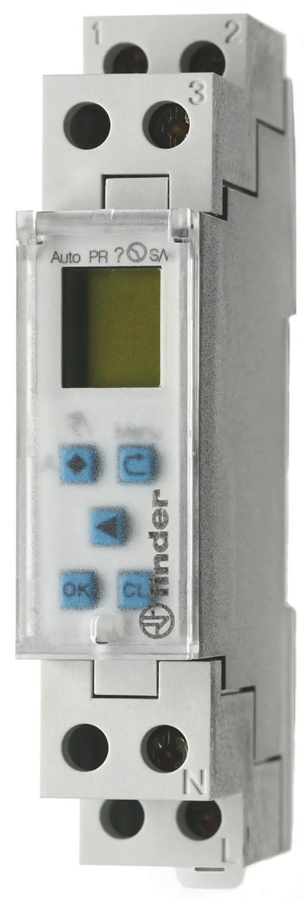Produktfoto 1 von Schaltuhr für Reiheneinbau elektronisch Wochenprogramm 1We 16A für 230VAC