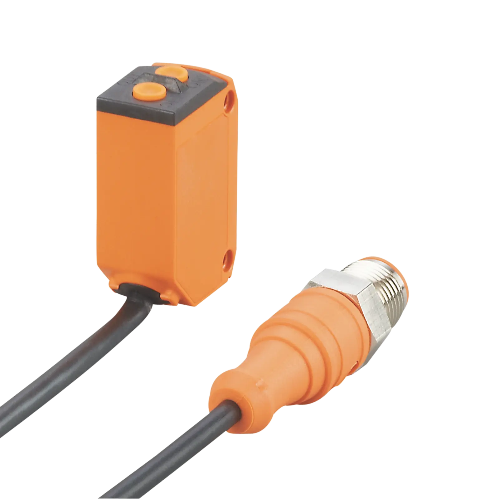 Produktfoto 1 von Einweglichtschranke Rotlicht Hell/Dunkel PNP 15m IP65/67 0,3m PUR-Kabel M12