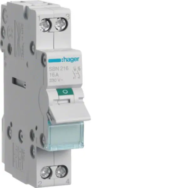 Produktfoto 1 von Ausschalter 16A 2 Schließer 400V AC 1PLE
