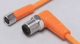 Produktfoto 1 von Verbindungskabel <50VAC 0,3m PVC Gehäuse PVC orange EPDM IP65/67-69K