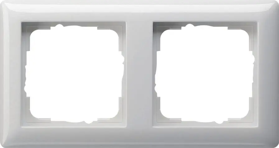 Produktfoto 1 von Abdeckrahmen 2fach Standard 55 reinweiß