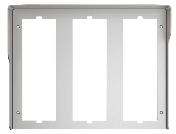 Produktfoto 1 von Regendach f.Türstation SFERA, 9 Module, Allmetal