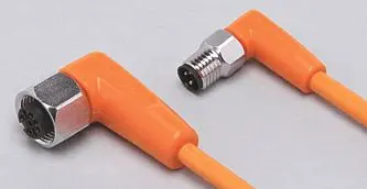Produktfoto 1 von Verbindungskabel <50VAC 0,3m PVC Gehäuse PVC orange EPDM IP65/67-69K
