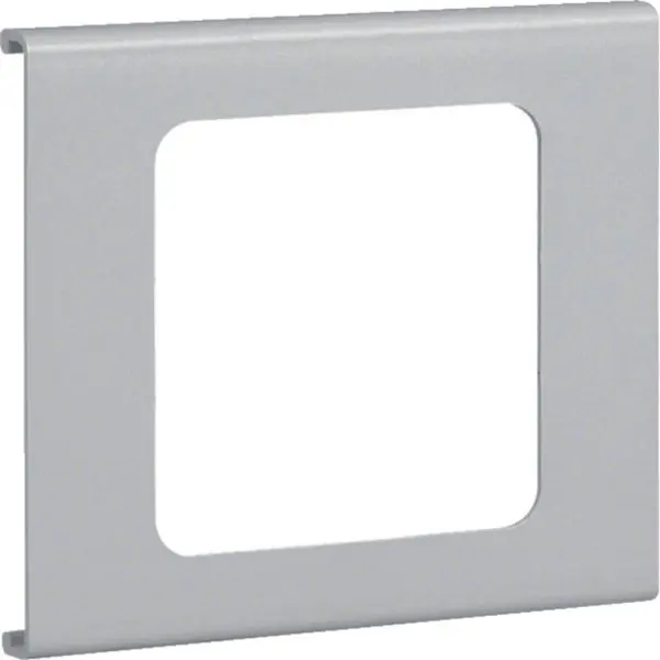 Produktfoto 1 von Blende 1f R7 für UP-Einsatz mit Rahmen PVC zu FB Oberteil 110mm steingrau