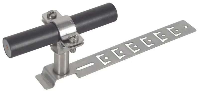 Produktfoto 1 von Dachleitungshalter für HVI-Leitung D 20-23mm mit Strebe L 205mm NIRO