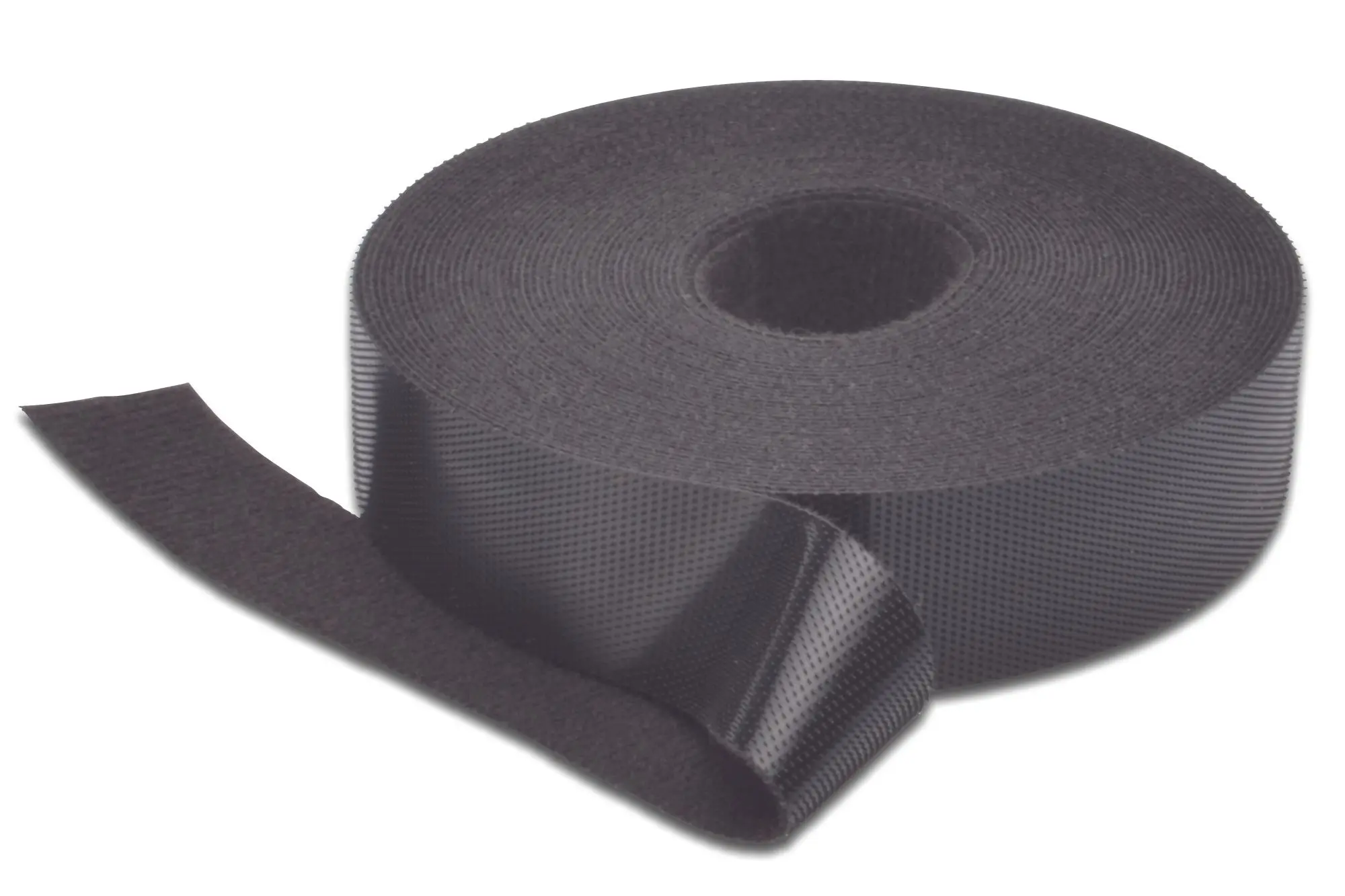 Produktfoto 1 von Velcro Klettband 20mm breit f.struktur. Verkabelung 10m Rolle sw