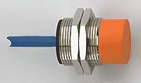 Produktfoto 1 von Ind.Sensor M30x1,5 L=41 Sn=15mm n.bündig Ö DC NAMUR 2m PVC IP67 2L 200Hz