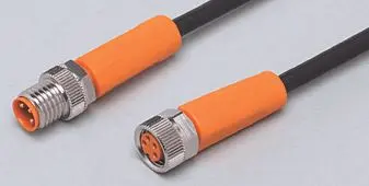 Produktfoto 1 von Verbindungskabel <50VAC 2m PUR Gehäuse TPU orange FKM IP65/67-69K
