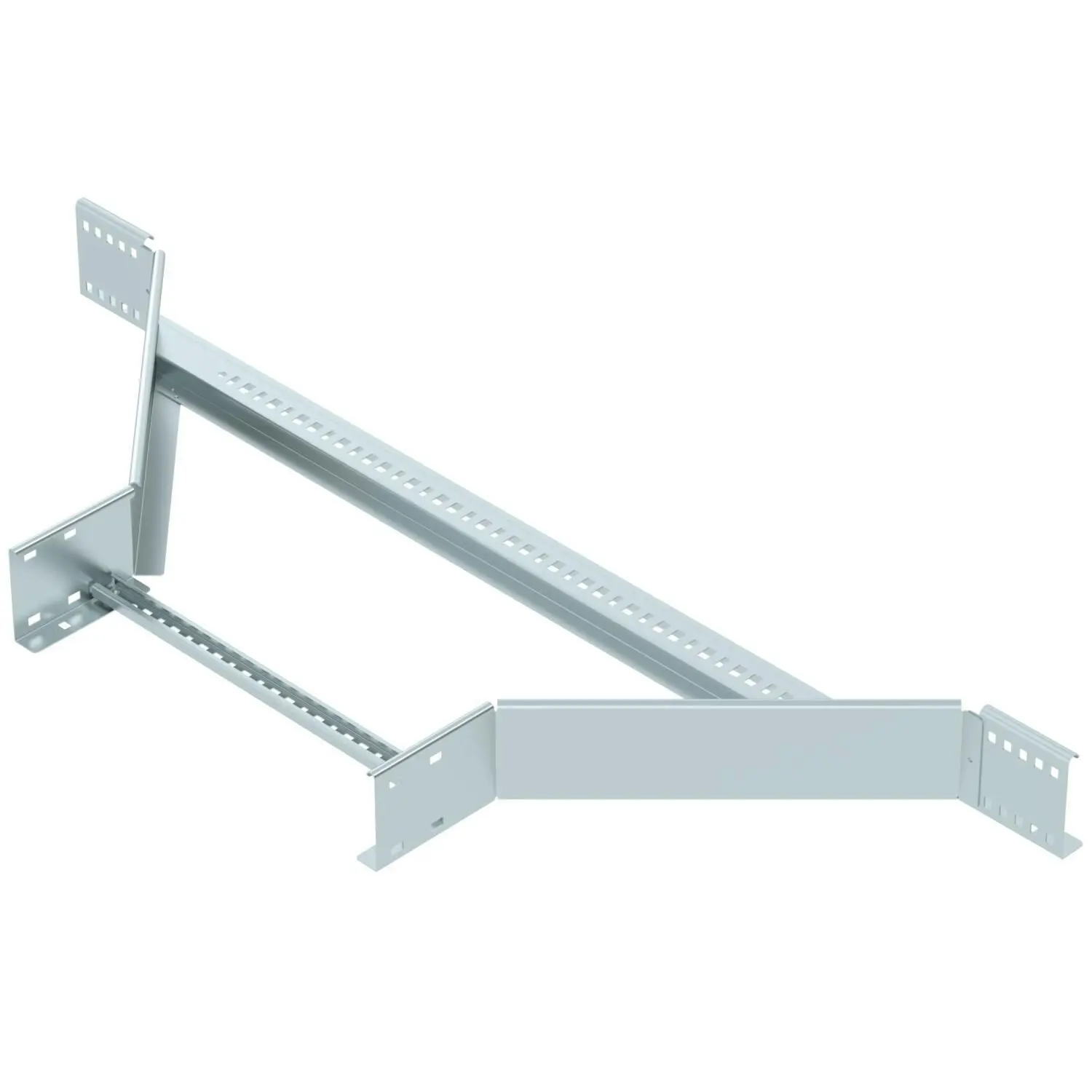 Produktfoto 1 von Anbau Abzweigstück für Kabelleiter 110x500, St, FS
