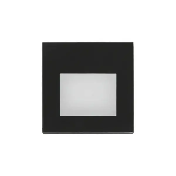 Produktfoto 1 von LED-Wandeinbauleuchte 230V AC 1,5W 3000K sw/Gl