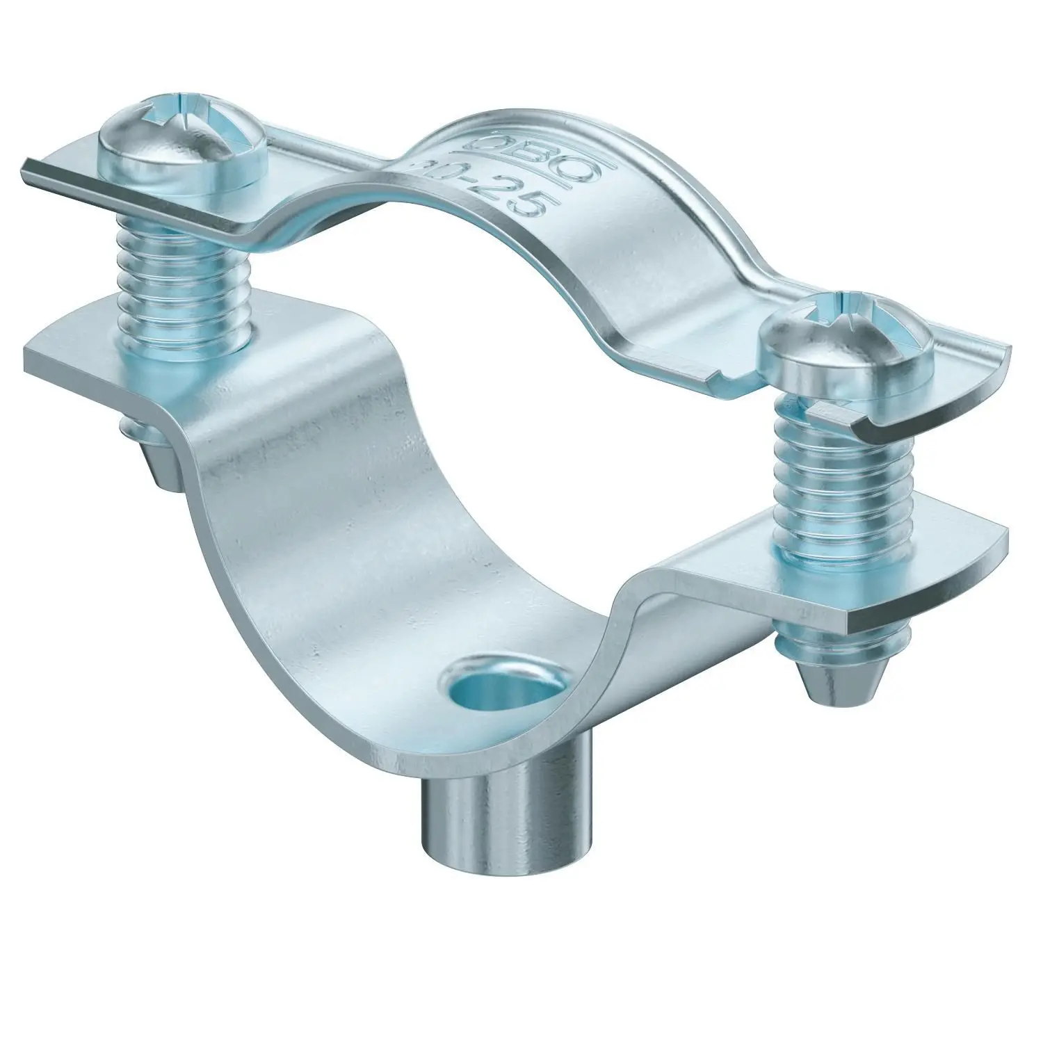 Abstandschelle mit Gewindeanschluss M6 44-53mm, St, G