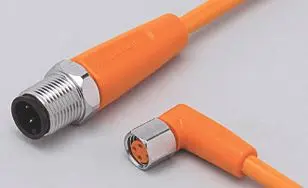 Produktfoto 1 von Verbindungskabel <50VAC 2m PVC Gehäuse PVC orange EPDM IP65/67-69K